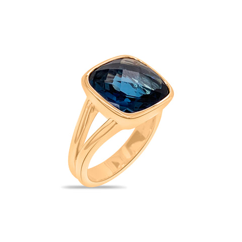 London Blue Topaz Cocktail Ring