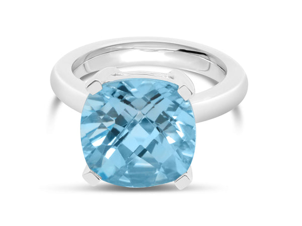 Barcelona Blue Topaz Ring